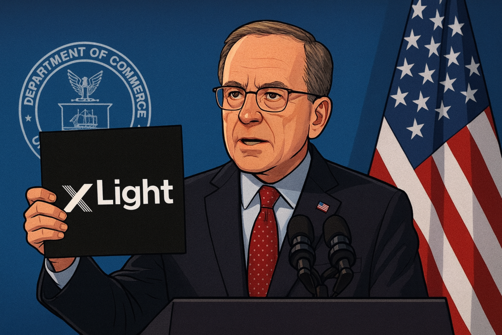 2025年末驚天投資! 美國商務部向新創xLight投資1.5億美元